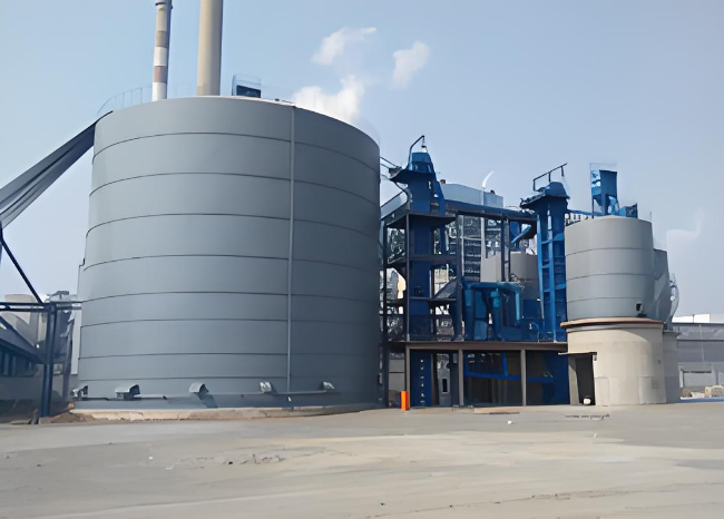 九所镇1万吨钢板仓