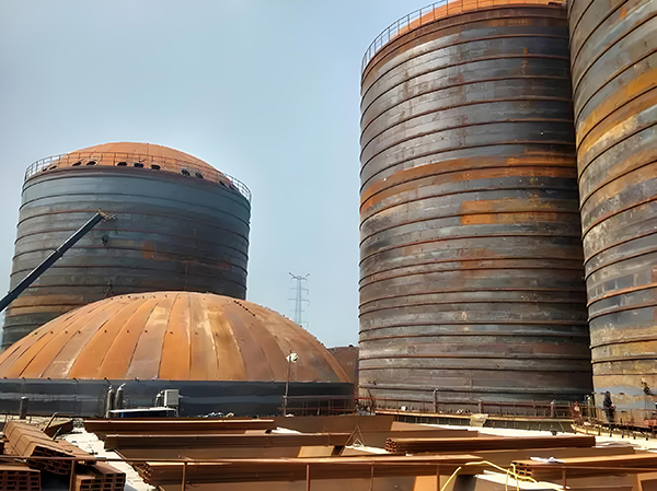 九所镇焦粉钢板仓